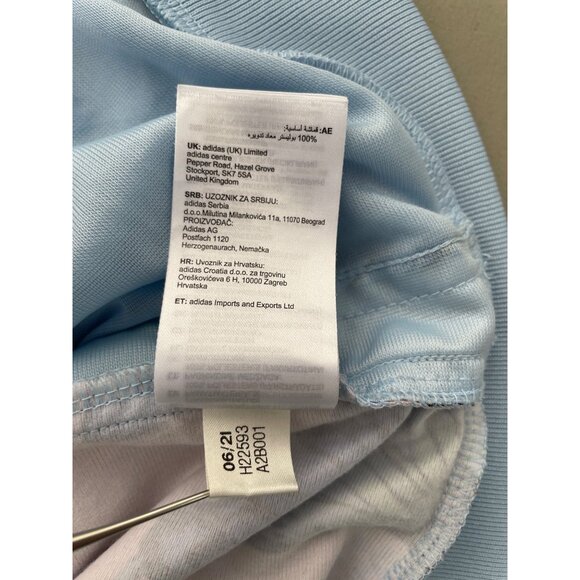 Adidas Track Jacket Size Medium HER Studio London Floral Butterfly Pink Blue - Picture 9 of 12